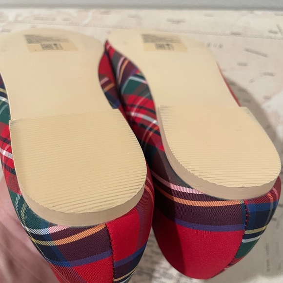 Janie & Jack Plaid Bow Flat Big Girls Size 2 NWOT - Picture 9 of 10